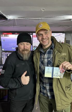 Аеророзвідник з Калуша отримав “Золотий Хрест” від Головнокомандувача ЗСУ